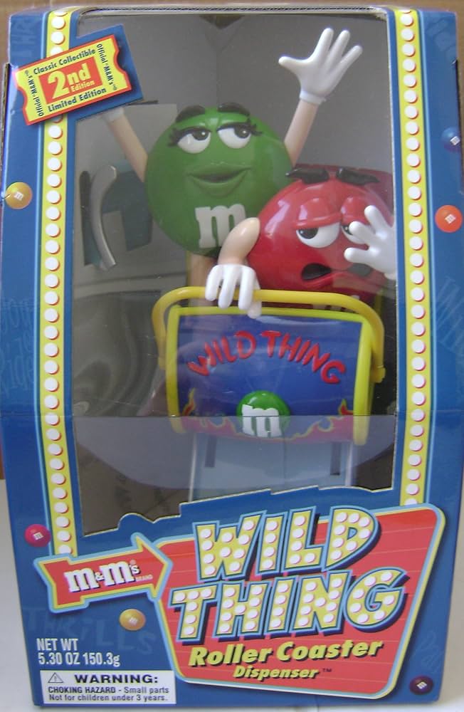 Amazon.com: M&M's Candy Dispenser - Wild Things Roller-Coaster