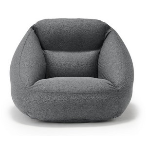 Amazon｜無印良品 空気でできたソファ ネイビー 幅95×奥行95×高さ72.5