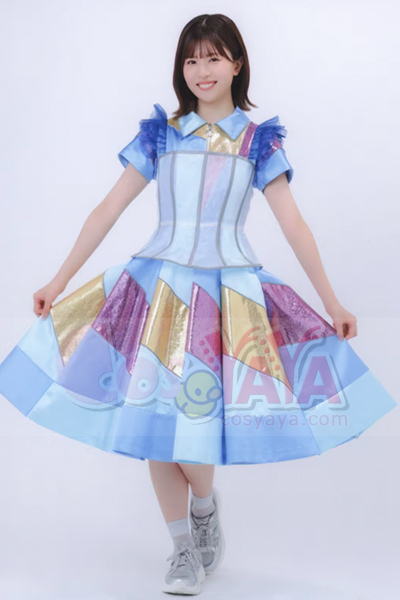 日向坂46「Happy Train Tour 2023」オープニング衣装、 多色パッチ