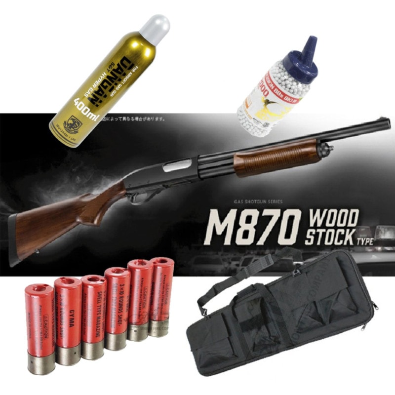 東京マルイ M870 タクティカル ガスショットガン ウッドストックタイプ