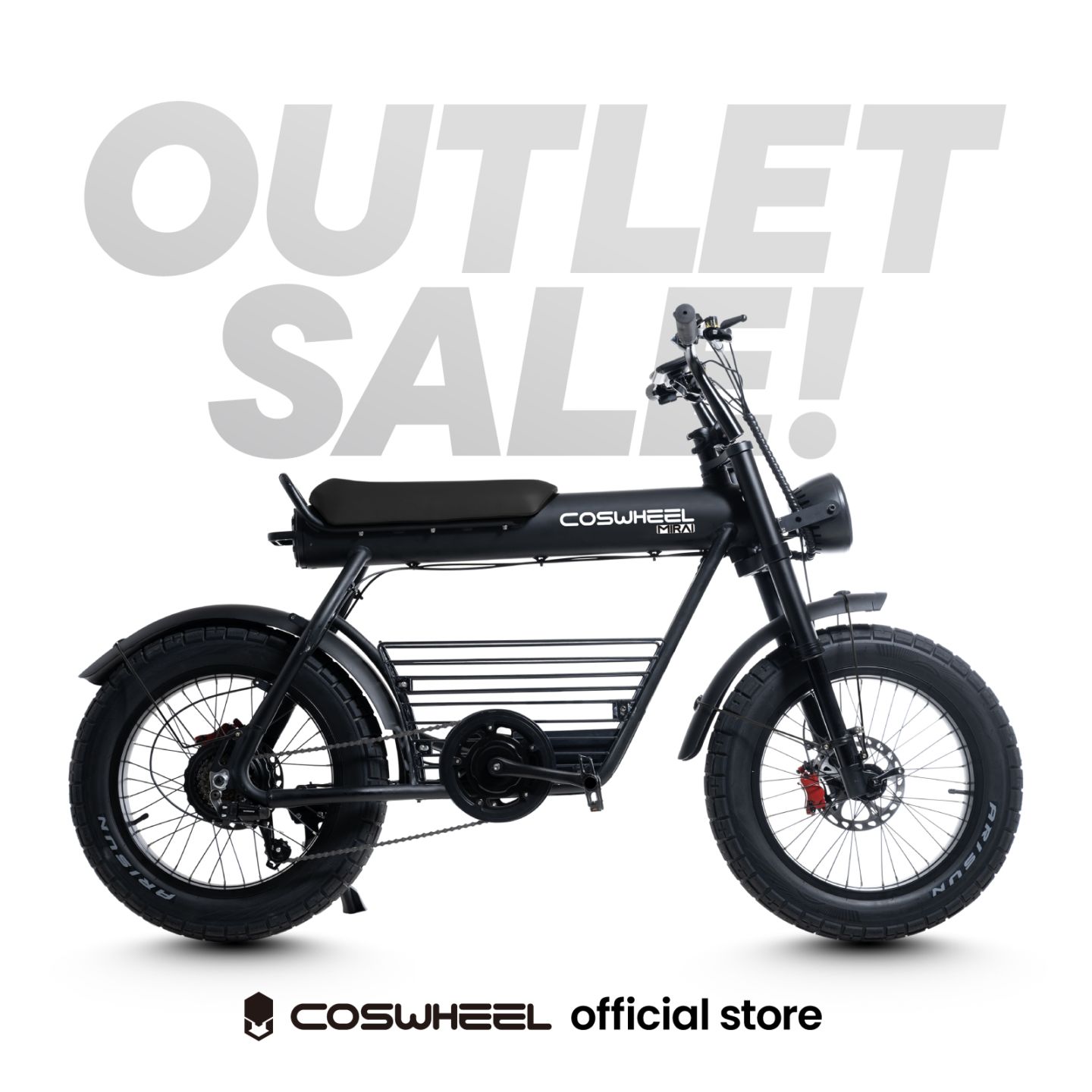 電動アシスト自転車 COSWHEEL MIRAI GT