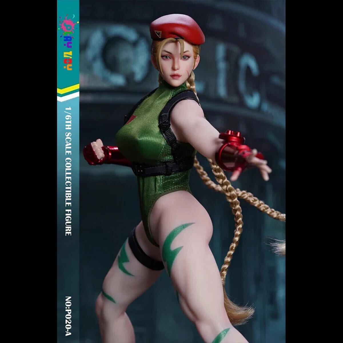 PLAY TOY 1/6 フィーメイル ファイター グリーン.Ver 未開封新品 P020