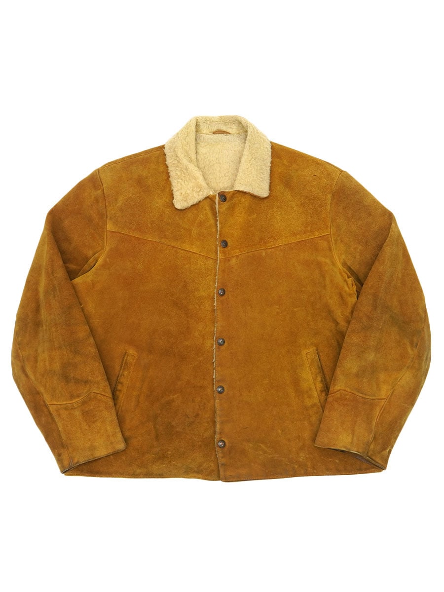 50's Levi's ショートホーン 裏ボア スエードランチジャケット
