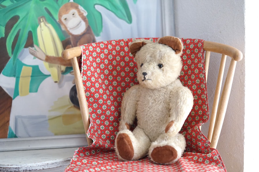 アンティークベア JPM フランス ☆34㎝ ヴィンテージ テディベア