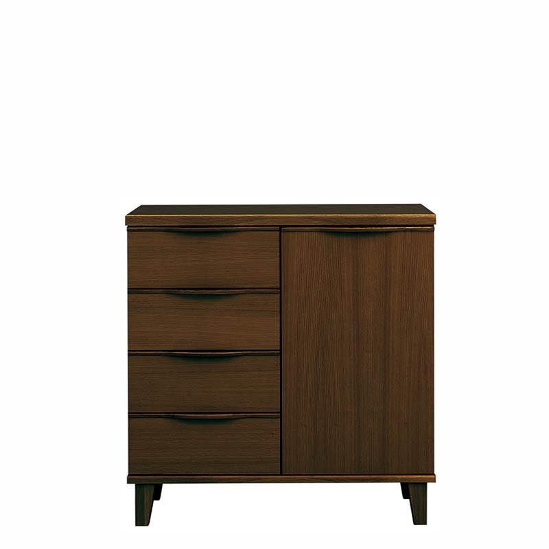 筑波産商】サイドボード OLX-82リビングボード 幅845mm （5470