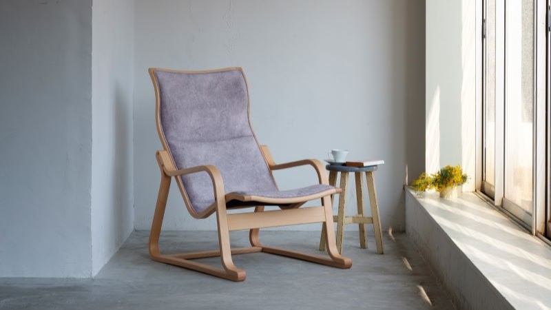 展示品□齋藤製作所□Ondaハイバックチェア＆オットマン□村澤一晃