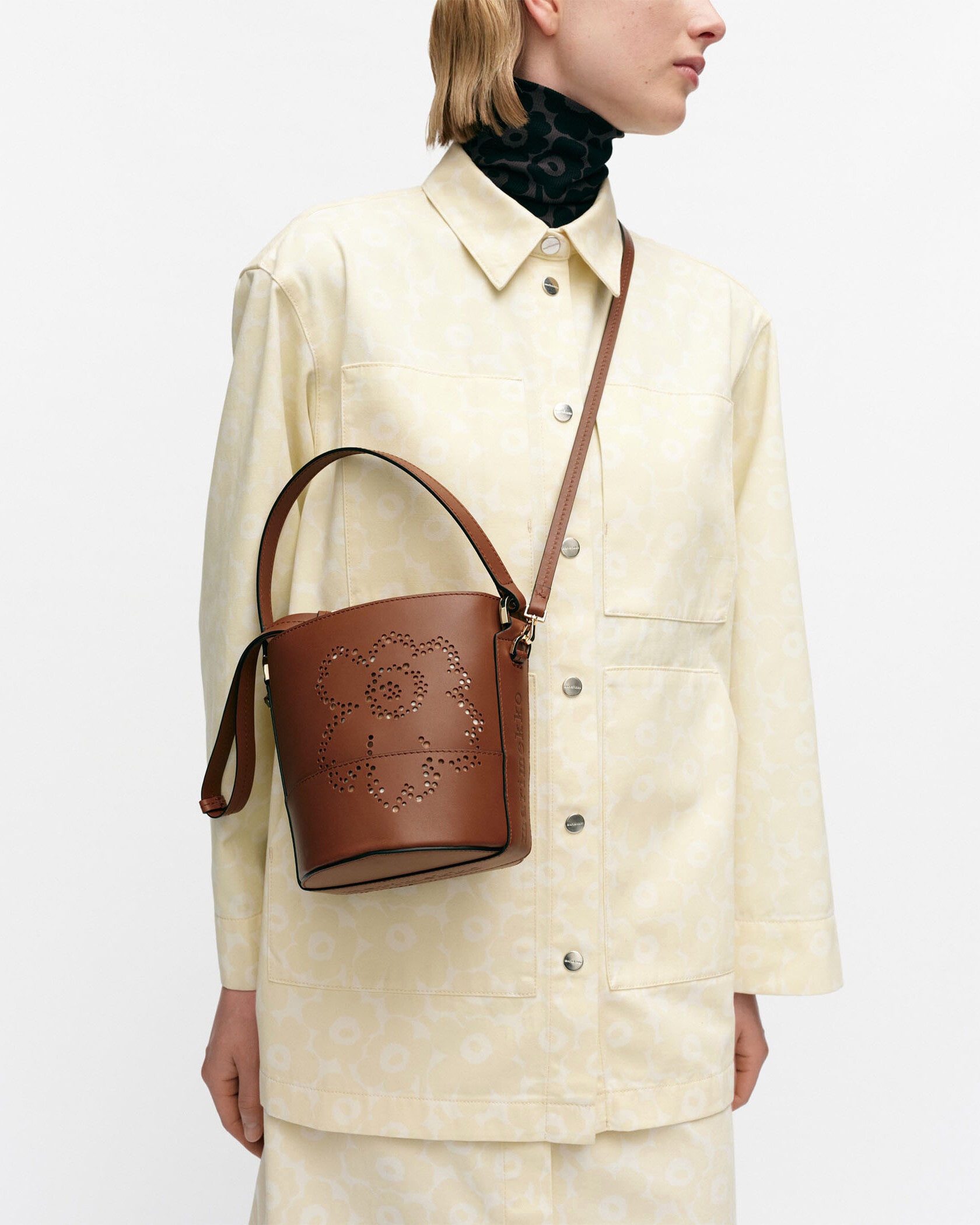 Imprint Small Bucket Unikko バッグ | Maija Isola | Marimekko