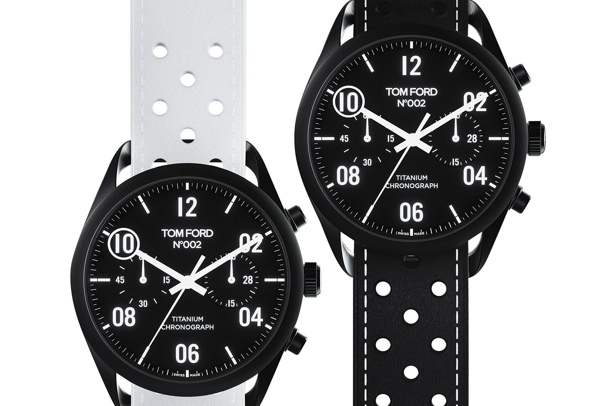 トム フォード初のクロノグラフは、レトロ顔の2カウンター！──「N