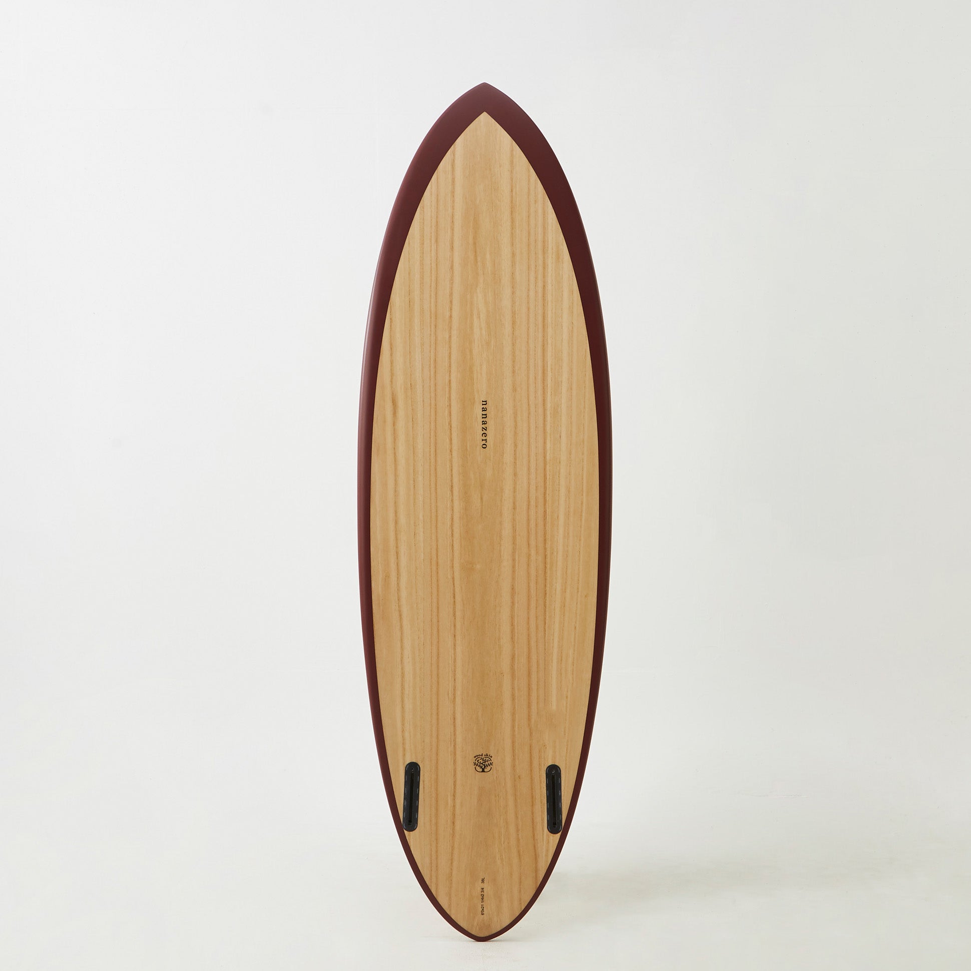 nanazero公式】WOOD SKIN サーフボード ハイブリッド HB01 ツイン