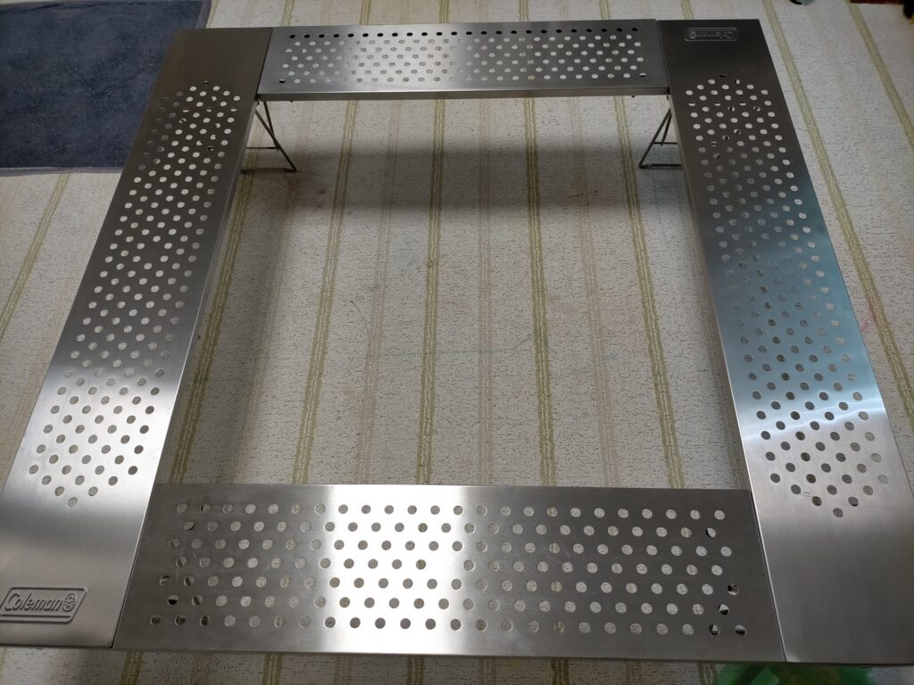 コールマン ファイアープレイステーブル】レビュー。ラックとしても