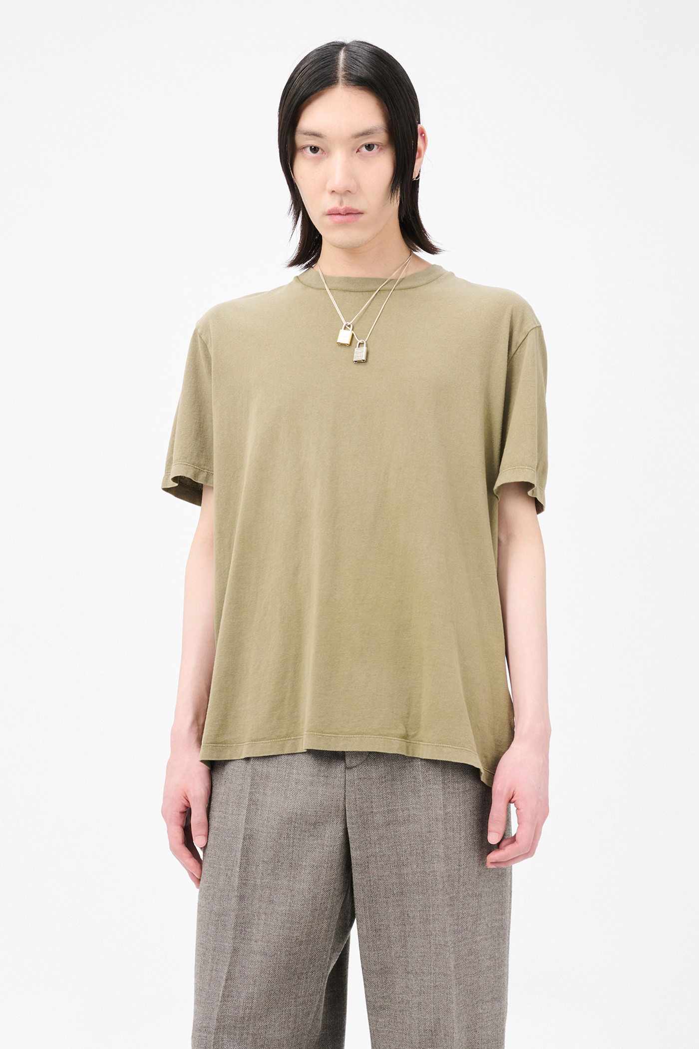 Our Legacy - Box T-shirt Cavalry Olive Legacy Jersey