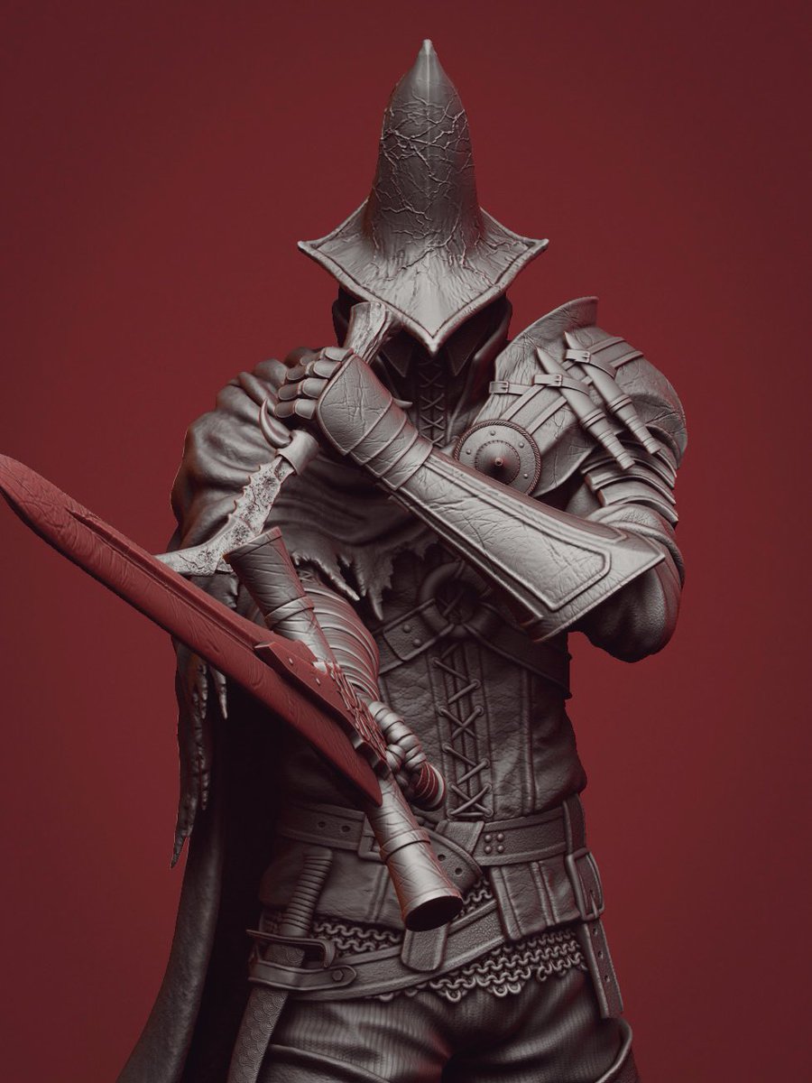 深淵の監視者原型できた！ あとは分割…