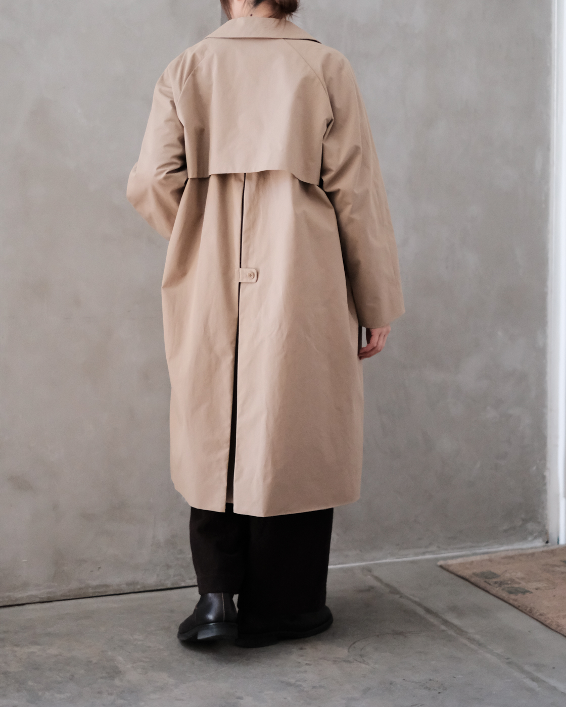 ステンカラーコート スタンダード col.Khaki | PEOPLE | ピープル