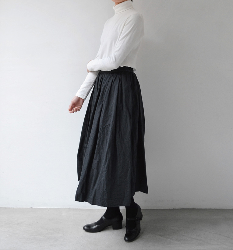 YAECA WRITE タックキュロット charcoal – 吉祥寺 Promenade｜プロム