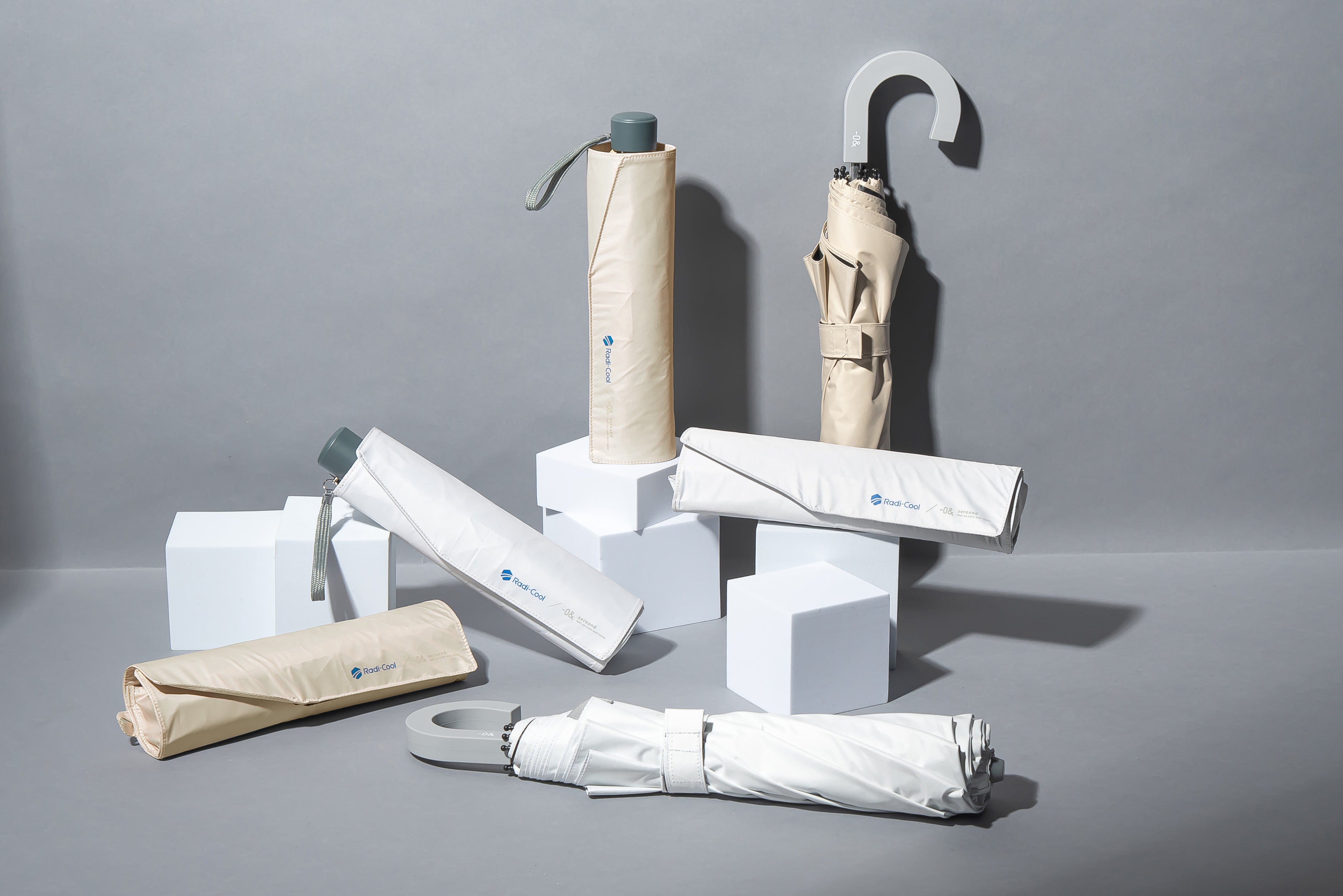 日傘新時代突入！業界最上級の放熱＆遮熱、特許技術で熱を宇宙へ！Radi