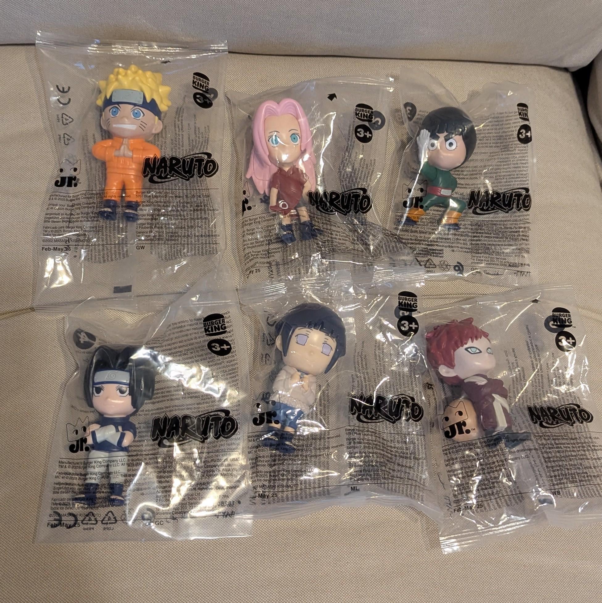 ナルトバーガーキングのおもちゃ : r/Naruto