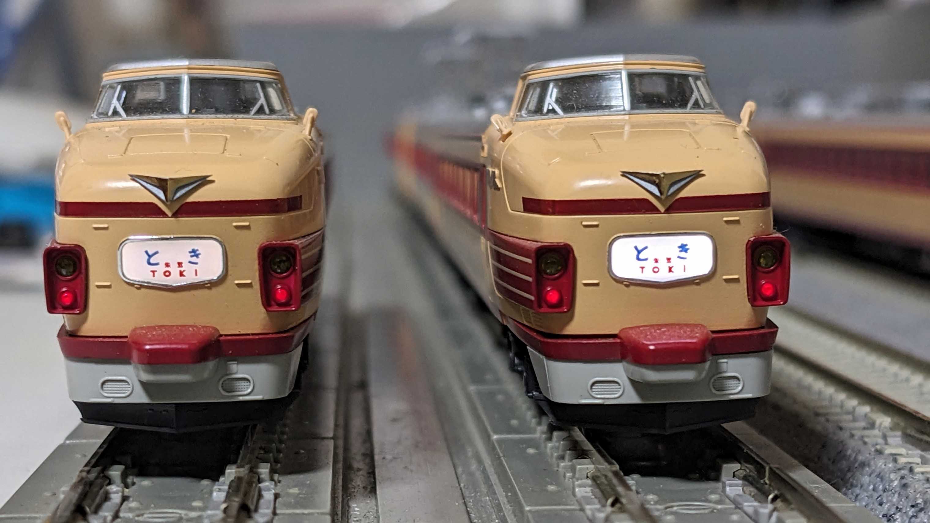 🔵入線整備 KATO 10-1147 基本ｾｯﾄ 181系100番台「とき•あずさ」6両ｾｯﾄ