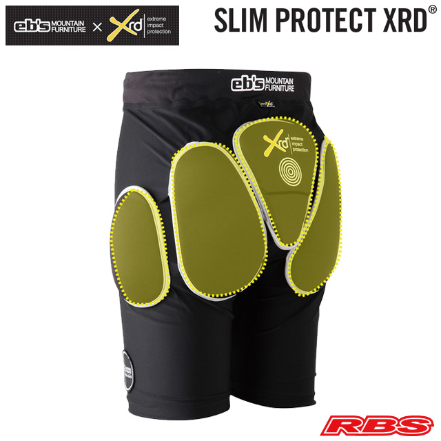 eb's SLIM PROTECT XRD® エビス スリム プロテクト ポロン BLACK