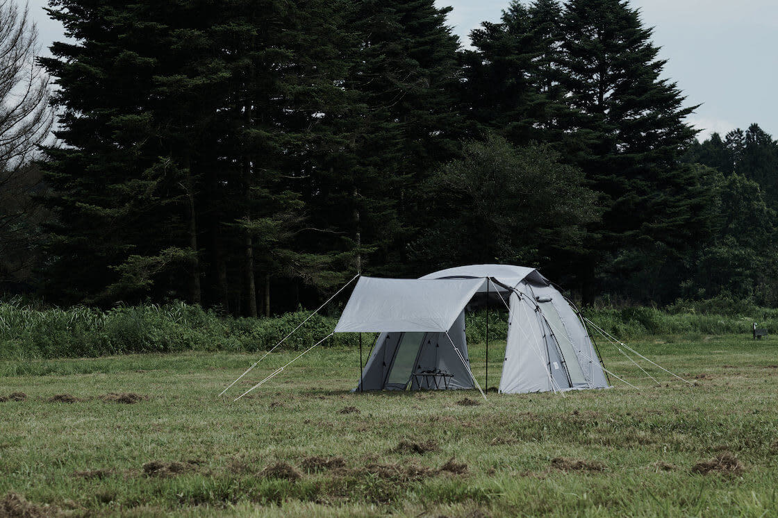ZIZ TENT SHELTER ROCK GREY｜ジズテントシェルターロックグレー