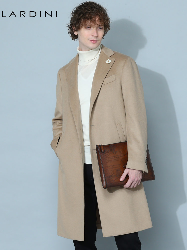 ラルディーニ メンズ コート LARDINI ブランド チェスターコート