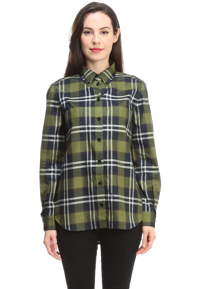 バーバリー レディース シャツ BURBERRY ブランド 長袖シャツ トップス