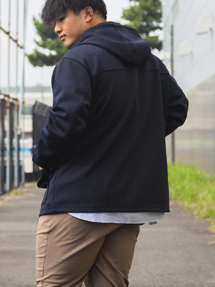 マウンテンパーカー 快ラクWEAR 鹿の子 ダンボール アウター