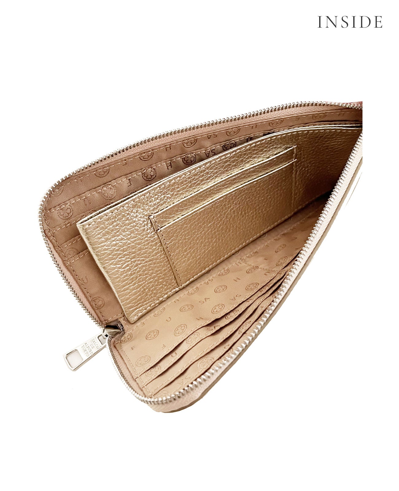 サロンドアルファード L字ファスナー 長財布 1820-s