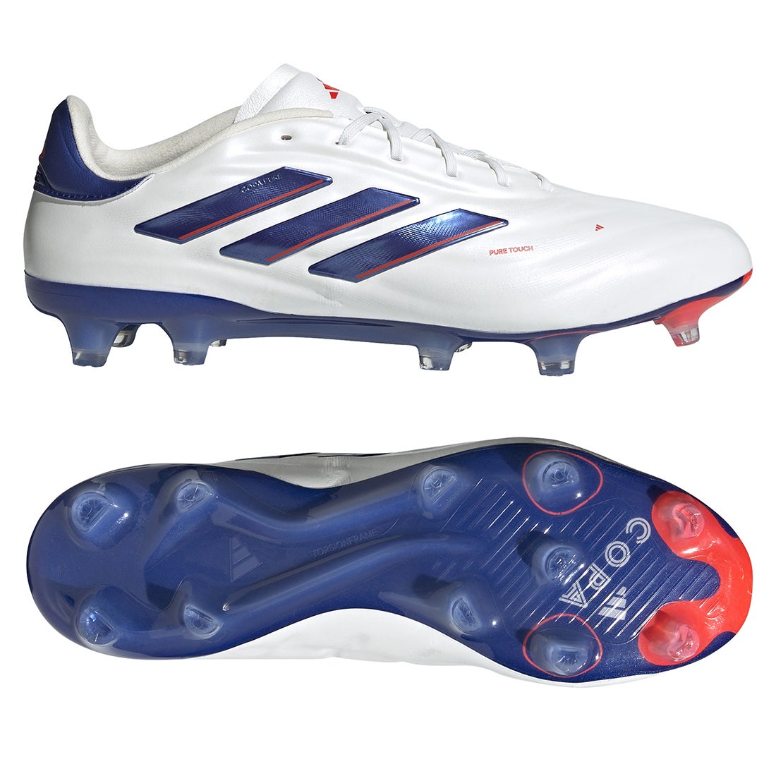 adidas アディダス コパ ピュア 2 ELITE FG(ホワイト×ブルー×レッド