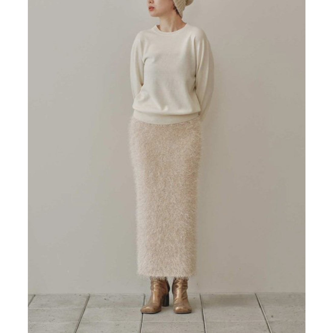 キャナルジーン CANAL JEAN TODAYFUL(トゥデイフル) Shaggy Knit Skirt