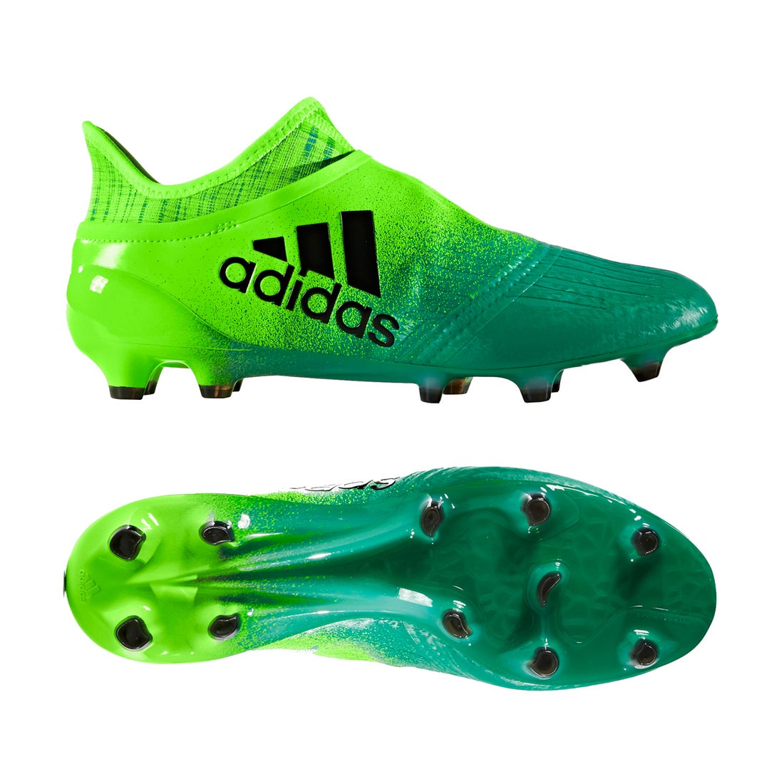 adidas アディダス エックス 16+ ピュアカオス FG/AG(グリーン