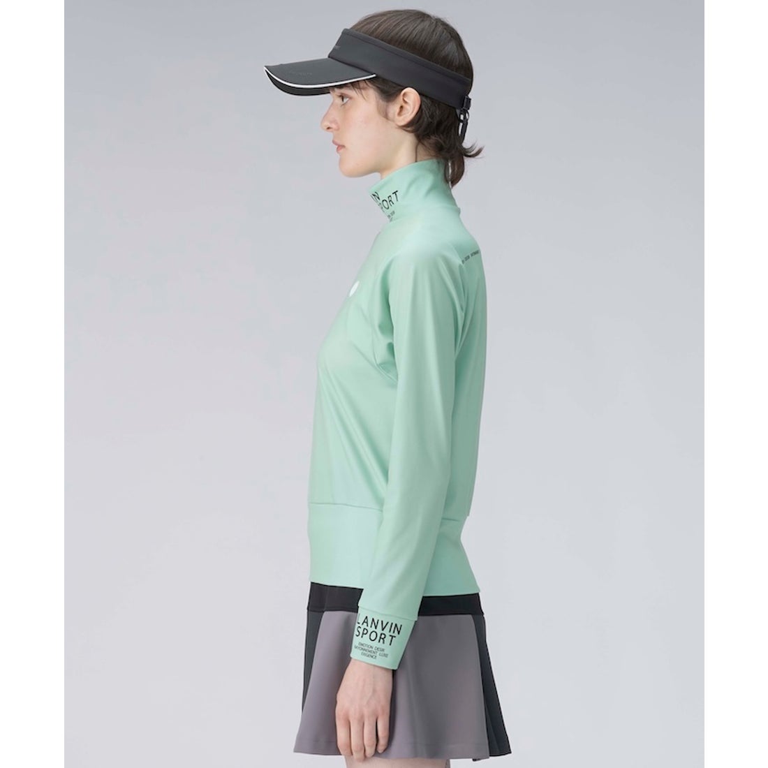 ランバン スポール LANVIN SPORT ハイネック長袖シャツ【吸汗