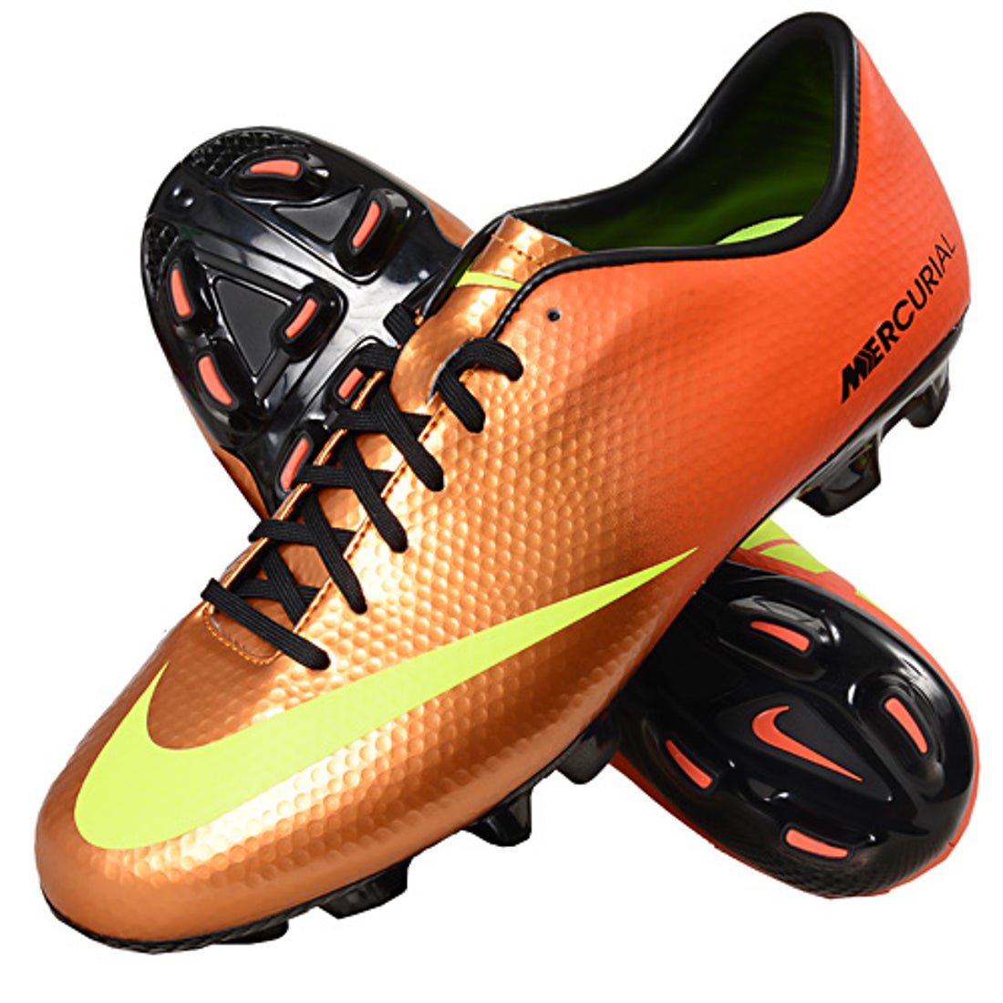 NIKE ナイキ マーキュリアル ビクトリー IV HG V(ゴールド×オレンジ