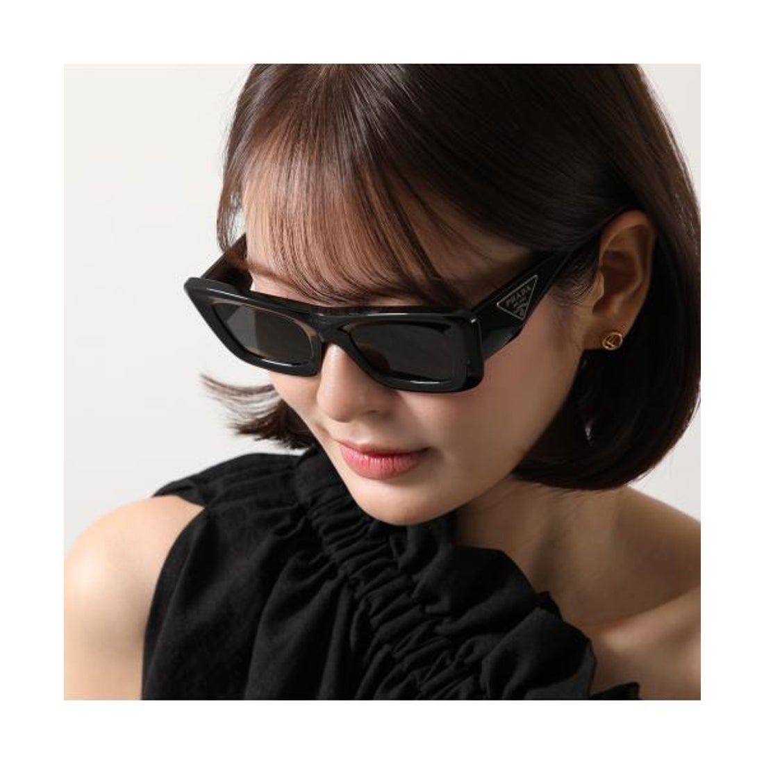 プラダ PRADA PRADA サングラス SPR 13Z トライアングルロゴ （1AB-5S0