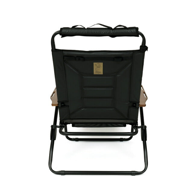 AS2OV アッソブ High Back Reclining Low Rover Chair Black
