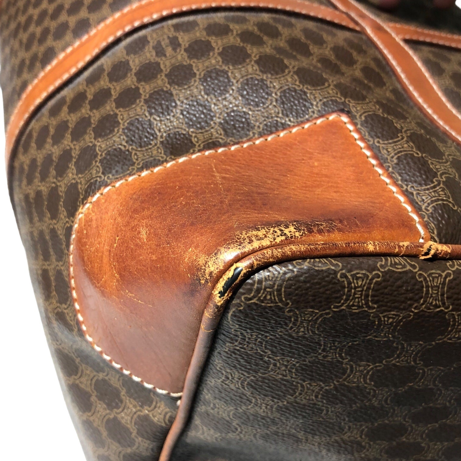 CELINE(セリーヌ) vintage macadam boston bag ヴィンテージ マカダム