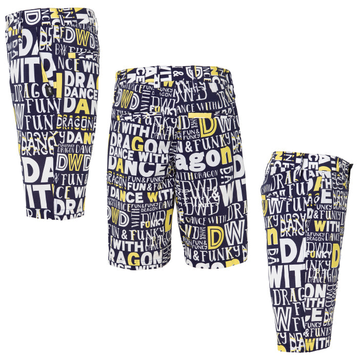 Dance With Dragon ダンスウィズドラゴン メンズ ロゴパターンプリント