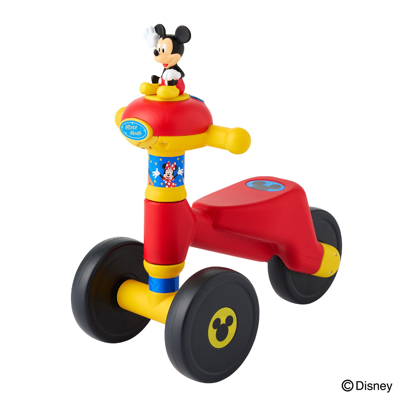 三輪車 アイデス ミッキーマウス ミッキー 赤 レッド スマイルライド