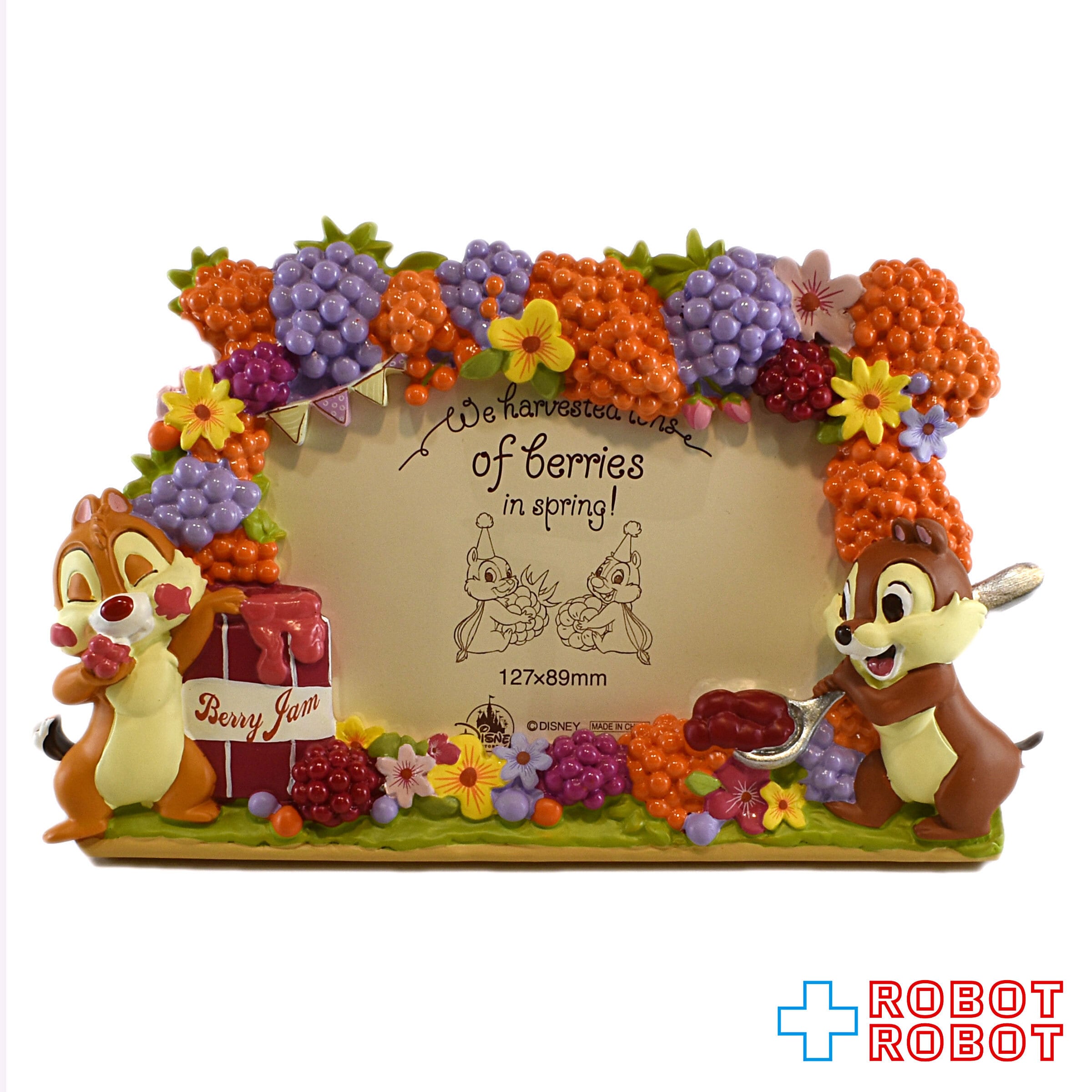 100周年記念品】ディズニー チップとデール クラリス ブック型フォト