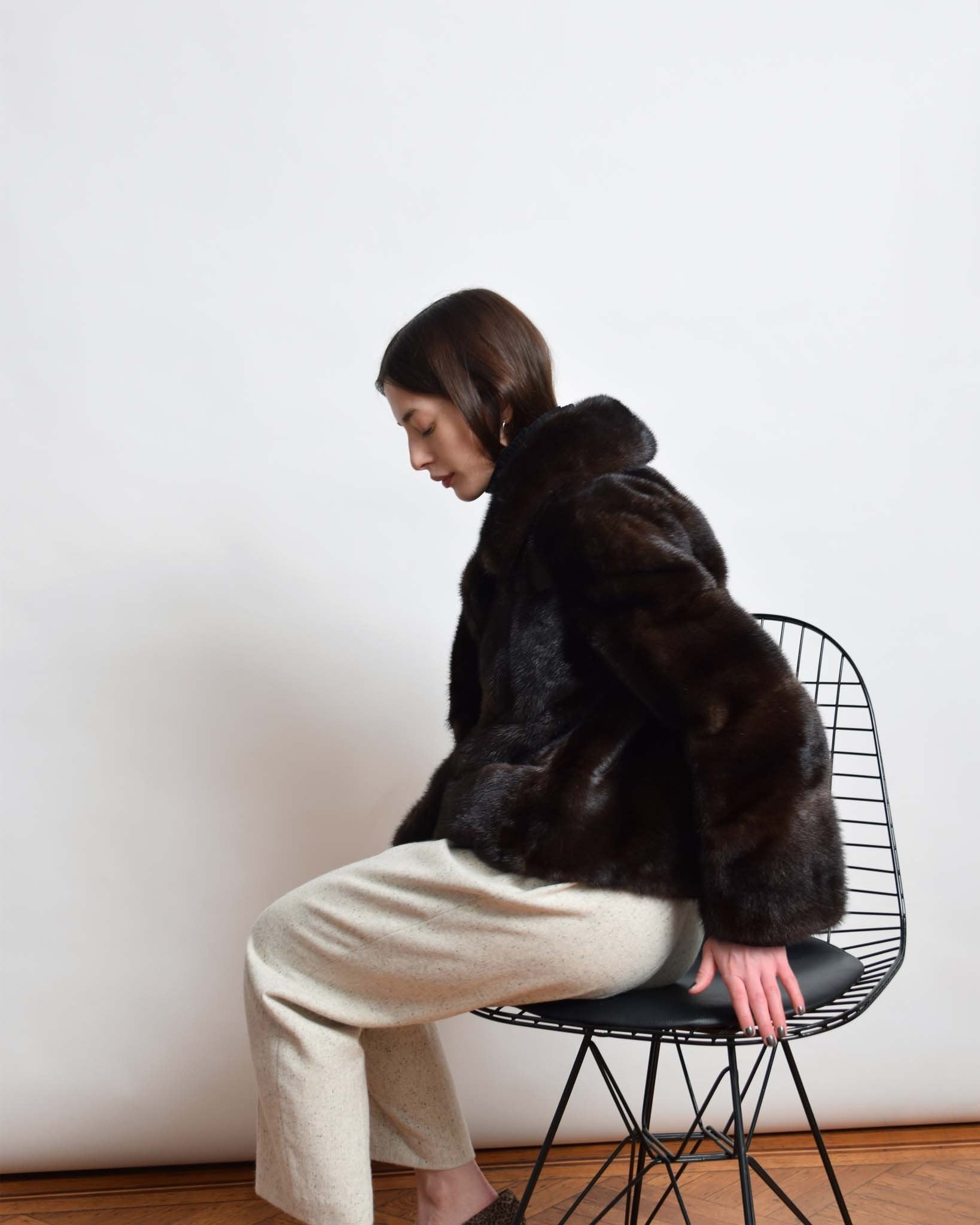 Vintage 1960s Mahogany Mink Coat – NARRO