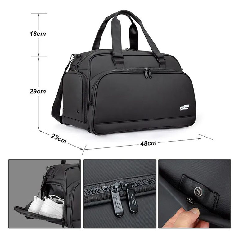 ゴルフバッグ メンズ 秋冬 ボストンバッグ スポーツ シューズケース