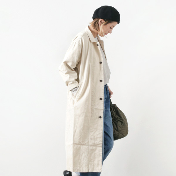 HARVESTY（ハーベスティ） チノクロス オーバーコート / ロングコート