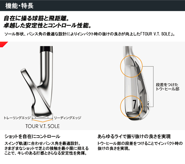 SRIXON スリクソン ZXi7 アイアン 6本セット(5-9番/PW) N.S.PRO MODUS3