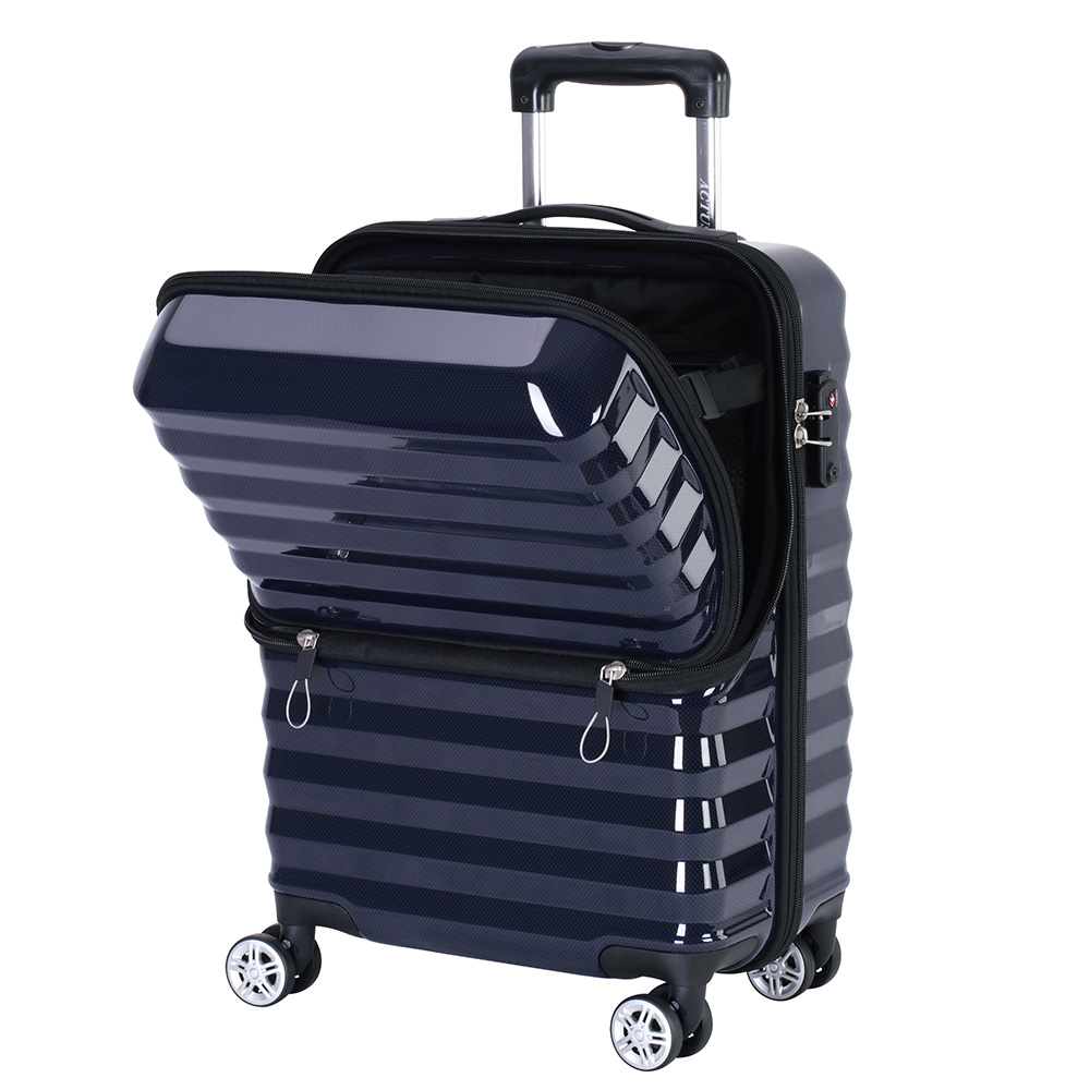 協和 スーツケース 機内持ち込み フロントオープン Sサイズ 1年間保証