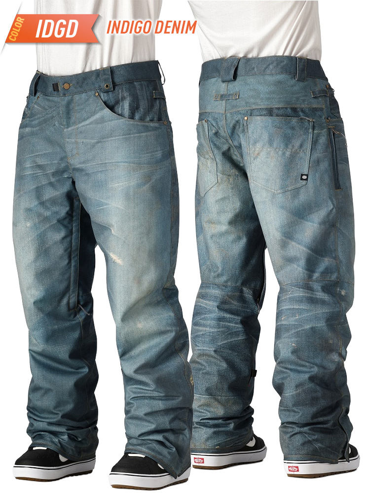 686（シックスエイトシックス） 25-26 686 DECONSTRUCTED DENIM PANT
