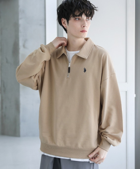 Golfickers ハーフジップ スウェットポロシャツ サイズXL Golfickers