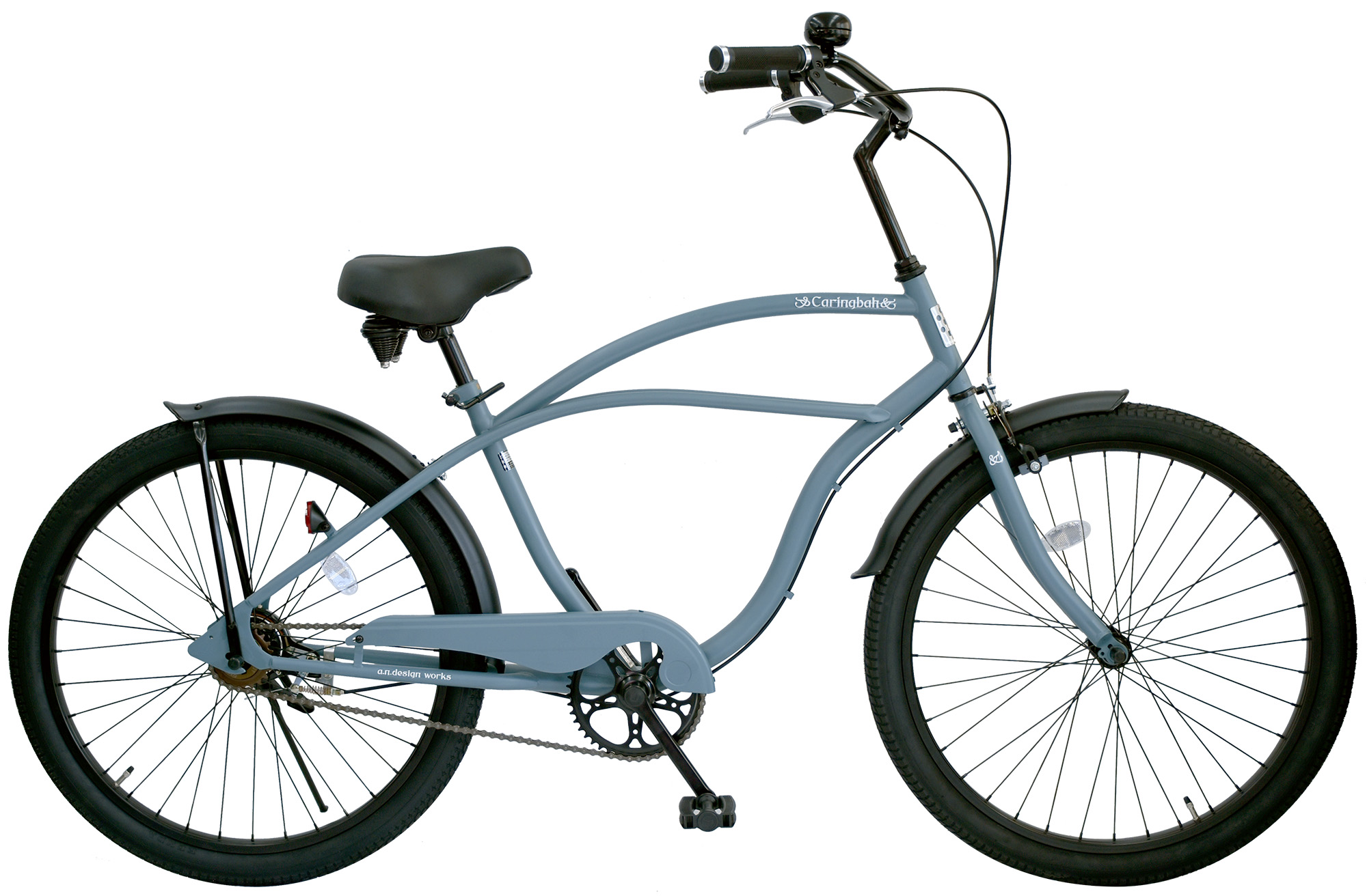 a.n.design-works ビーチクルーザー 自転車 26インチ おしゃれ メンズ