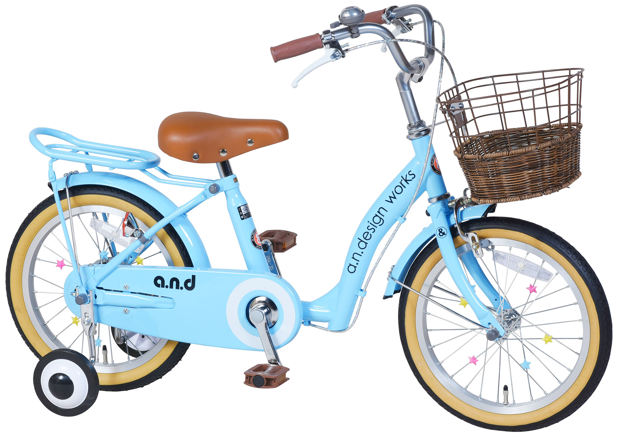 a.n.design-works 自転車 子供用 14インチ 本体 女の子 男の子