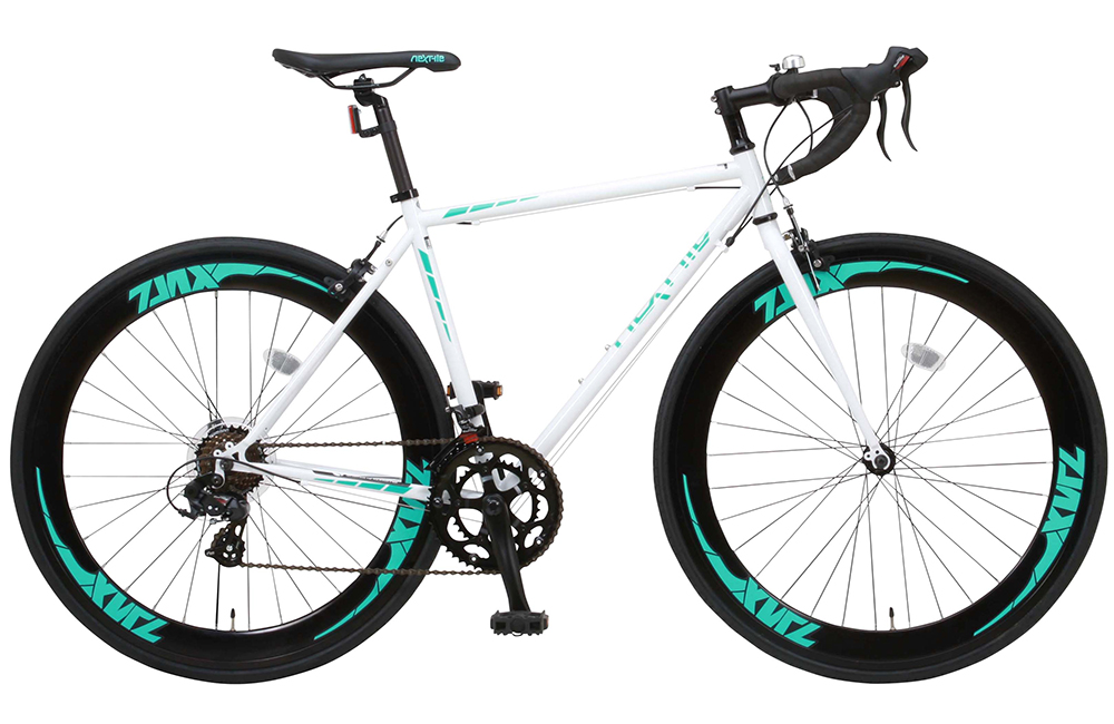 NEXTYLE ロードバイク 自転車 14段変速 軽量 クロモリフレーム STI