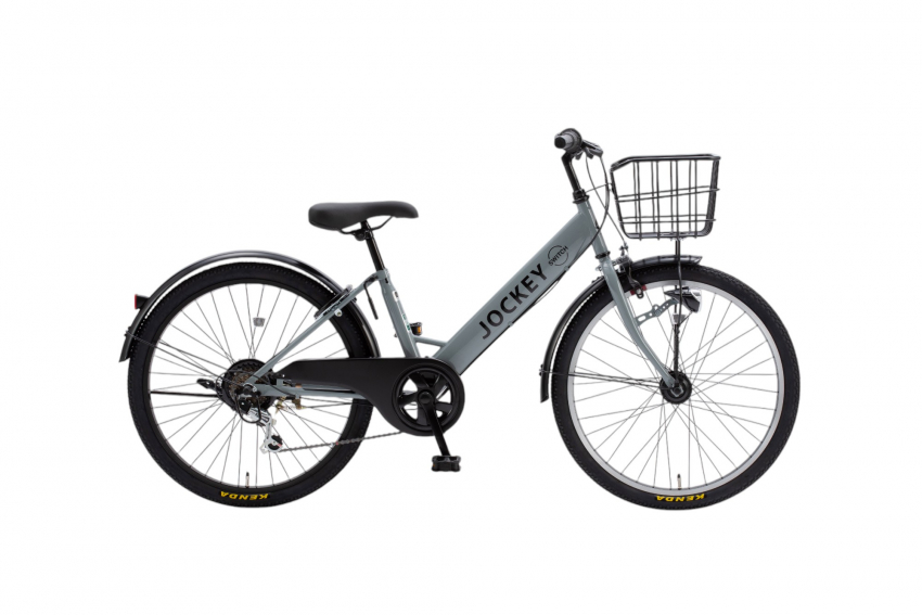 赤色シティサイクル FSE20S バスケット付き 赤色シティサイクル FSE20S