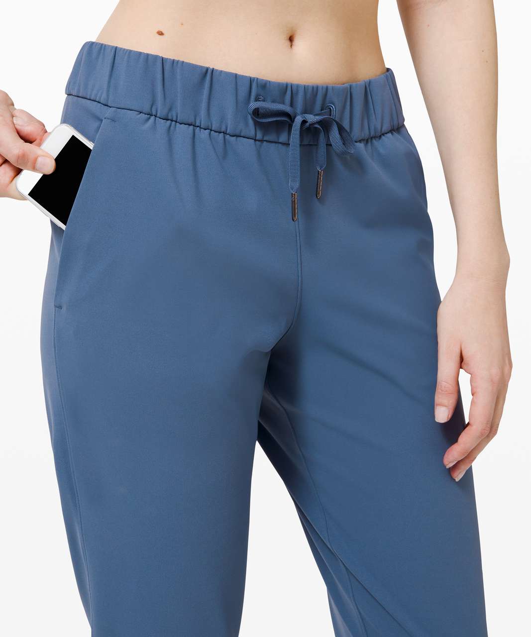 Lululemon On the Fly Pant Tall - Ink Blue - lulu fanatics